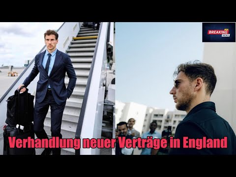 Leon Goretzka ist bei etihad, um über einen neuen Vertrag zu verhandeln