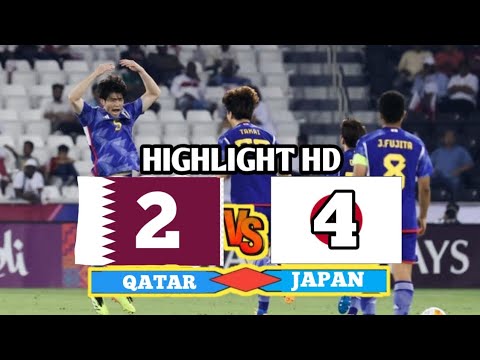 AFC ASIAN CUP U23 2024 QATAR | QATAR VS JAPAN (2-4) | HIGHLIGHT