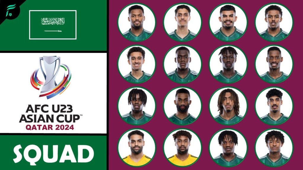SAUDI ARABIA 🇸🇦 23 MEN SQUAD for AFC U23 Asian Cup Qatar 2024 | Official | FAN Football Squad
