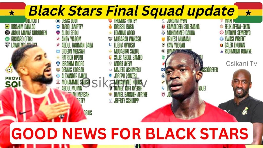 YESS!😃Latest on Black Stars squad, Kamaldeen Sulemana & Daniel Kofi-Kyere 🇬🇭