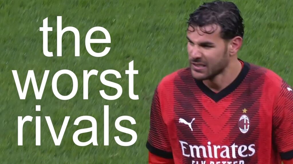 Theo Hernandez really hates Dumfries...