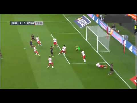 Benfica vs Spartak Moscovo (1° golo- João Mário) / 3° pré eliminatória Champions League 2° mão
