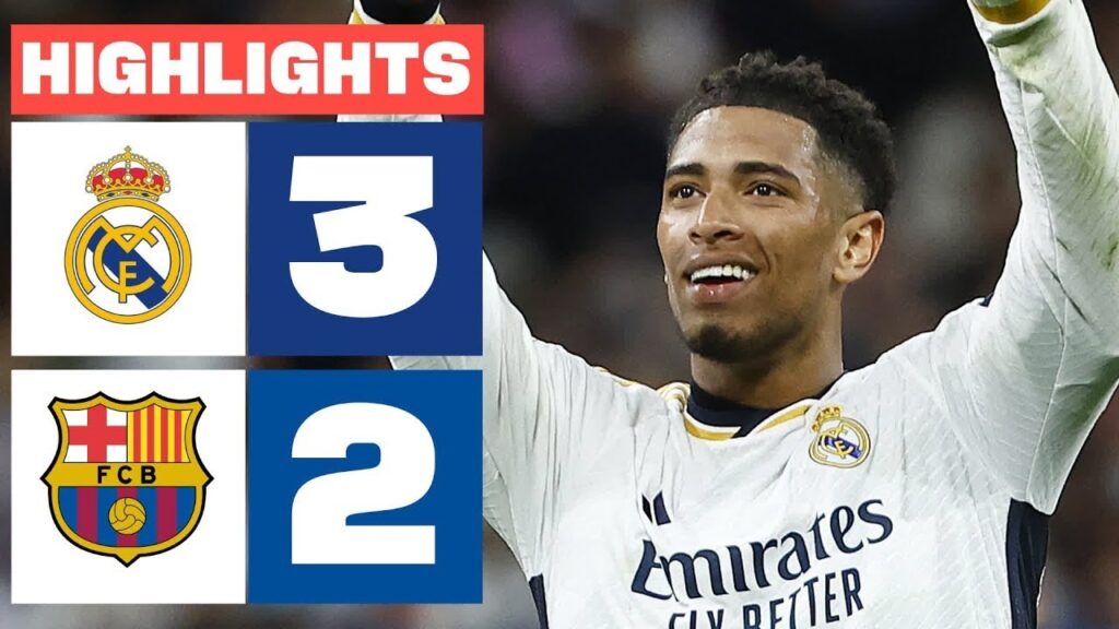 REAL MADRID vs FC BARCELONA | HIGHLIGHTS LIGA EA SPORTS | EL CLASICO
