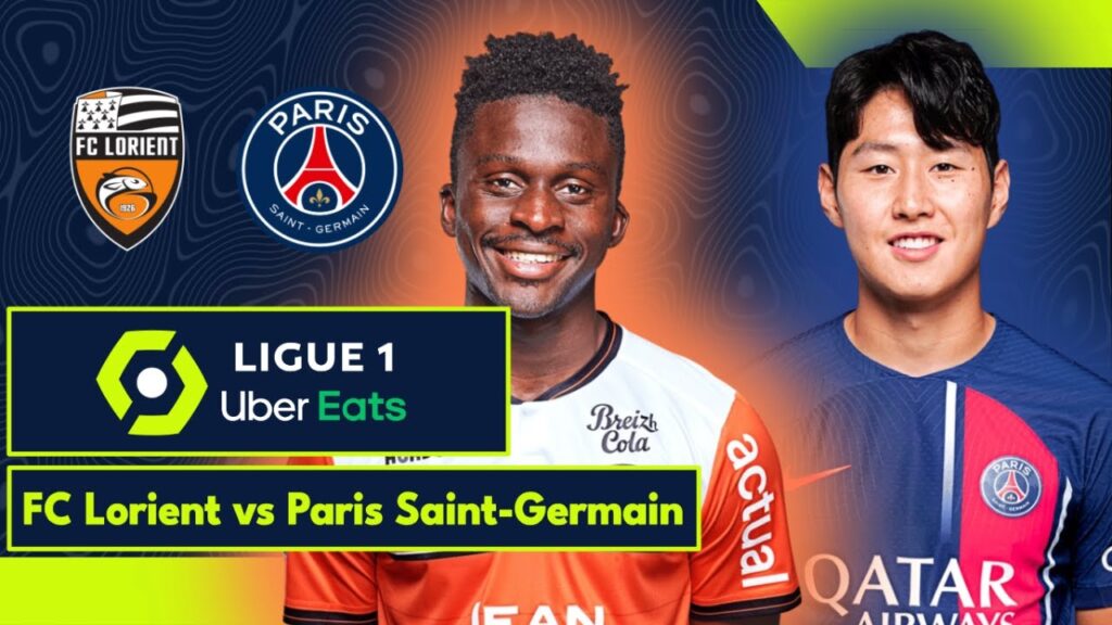 FC Lorient 1-4 Paris Saint-Germain | Ligue 1 Uber Eats | LIVE