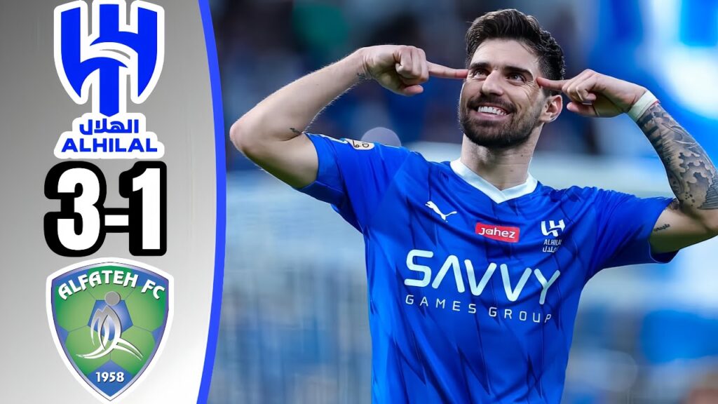 Al Hilal vs Al Fateh 3-1 Saudi Pro League Highlights All Goals 2024