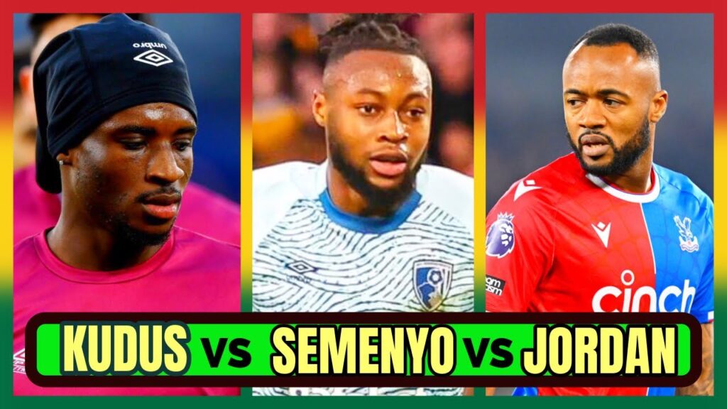 JORDAN AYEW CHALLENGES MOHAMMED KUDUS, BLACK STARS PLAYERS, 5 GHANA UNDER 8 SIGN FOR MAN CITY