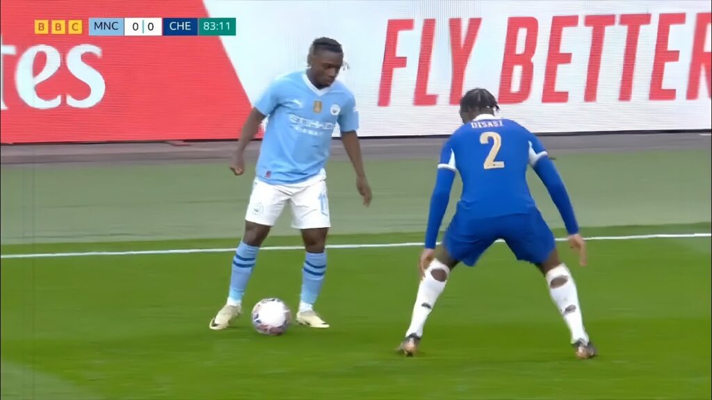 Jeremy Doku was toying vs Chelsea ✨