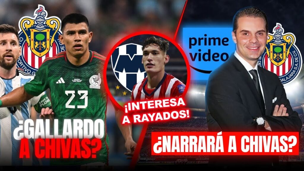 🚨Noticias Chivas MARTINOLI NARRARA CON AMAZON? Jesus Gallardo a Chivas?