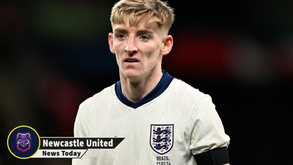 NUFC Team News: Newcastle's Anthony Gordon calls out three England stars over taking their Euro...