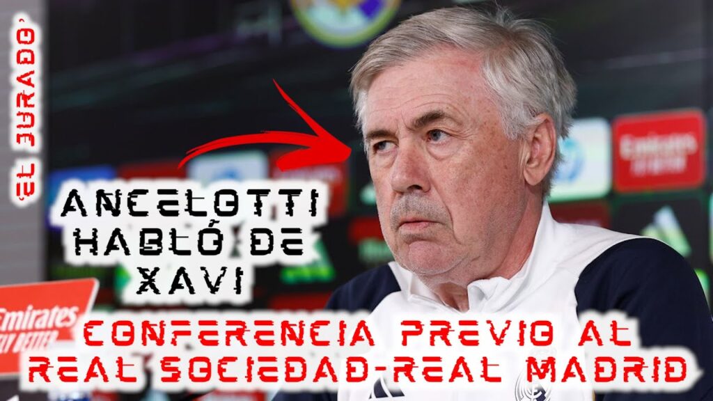 🚨¡#ELJURADO!🚨 Evaluamos qué dijo #ANCELOTTI previo al #REALSOCIEDAD - #REALMADRID 💥