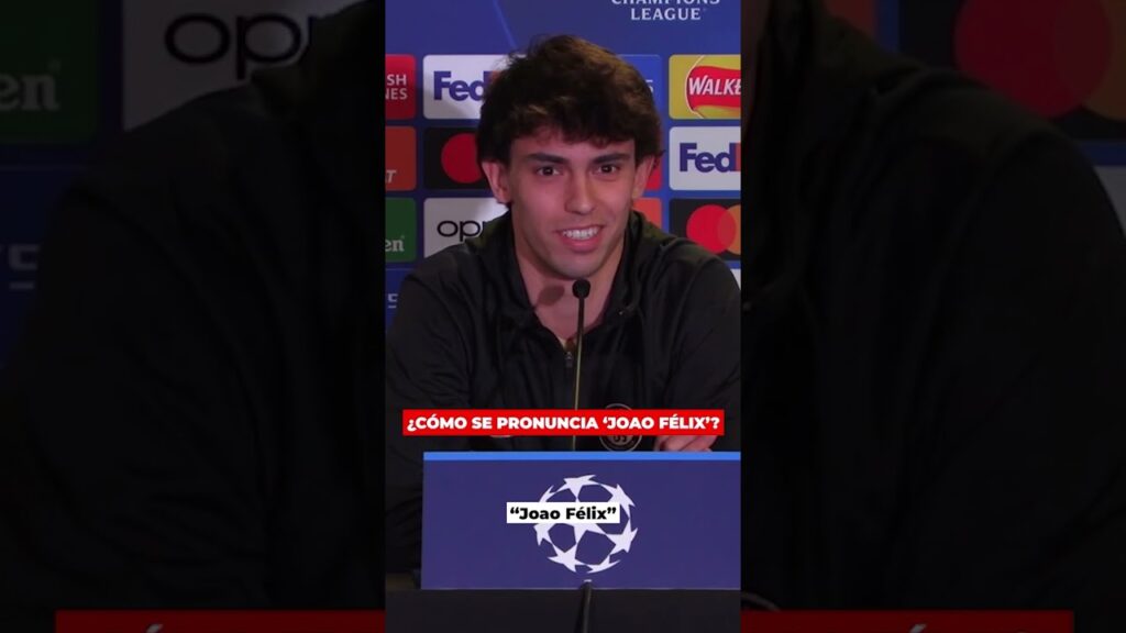 JOÃO FÉLIX explica cómo PRONUNCIAR BIEN su NOMBRE | CHELSEA | Diario AS