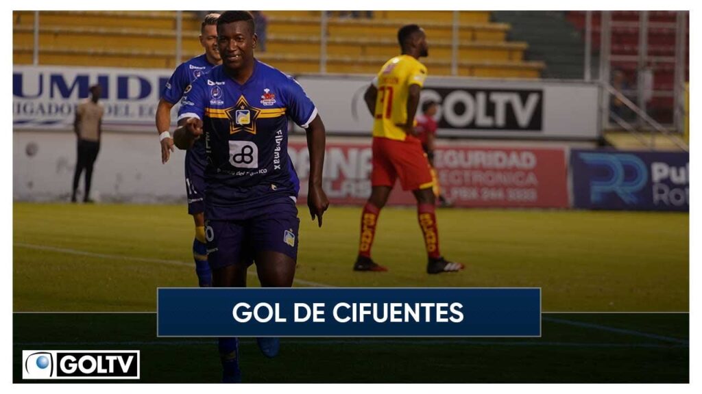 Gol de JJ.  Cifuentes