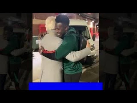 Andre Onana meets Marc Brys