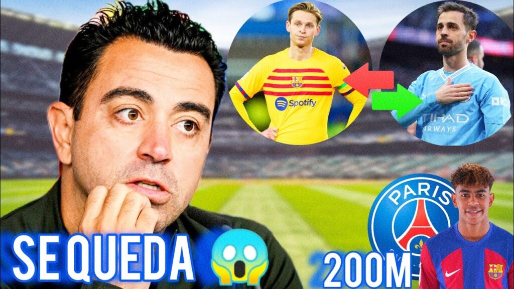 ACTU BARÇA 🚨FIN DU FEUILLETONS BERNARDO SILVA?? DE JONG VERS... #barcelona #mercato