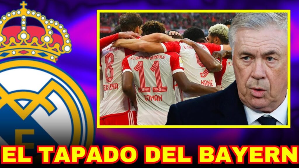 EL TAPADO DEL BAYERN QUE ANCELOTTI QUIERE FRENAR ANTES QUE A KANE “HAY QUE PARARLO”