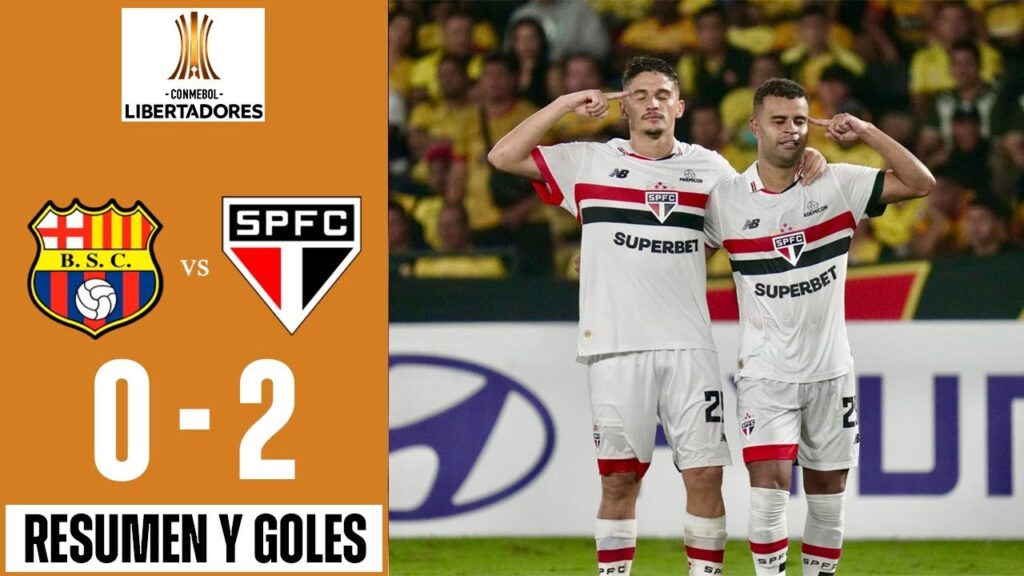 GOL DO ALISSON | BARCELONA DE GUAYAQUIL X SÃO PAULO 0-2 MELHORES MOMENTOS | COPA LIBERTADORES 2024