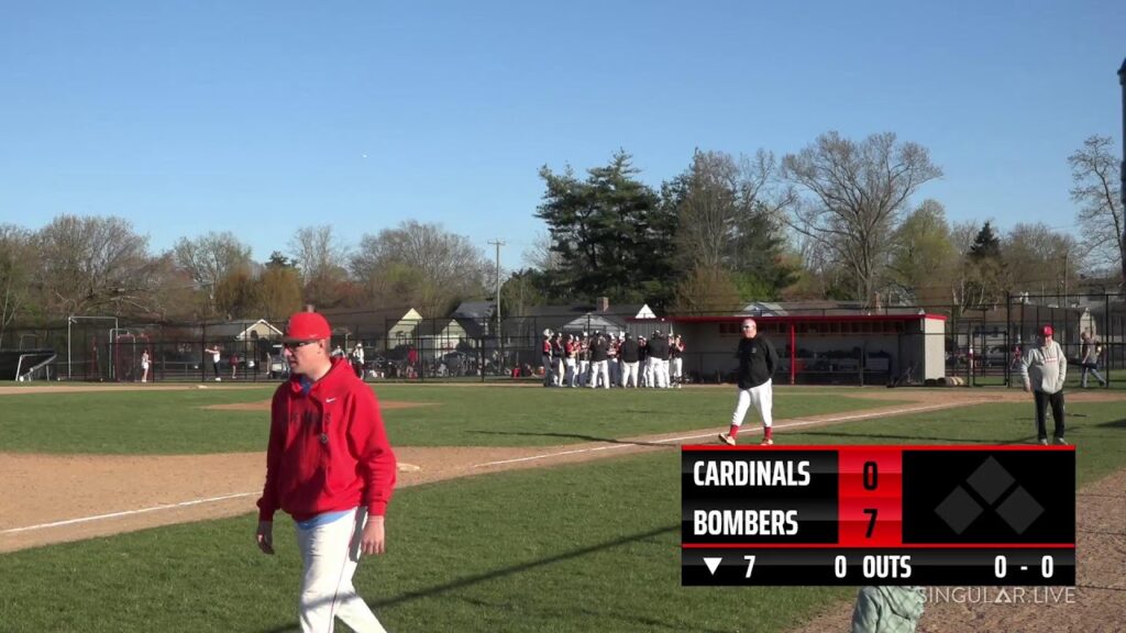 Westfield Bombers vs Pope Francis Cardinals | MIAA Boys Varsity Baseball