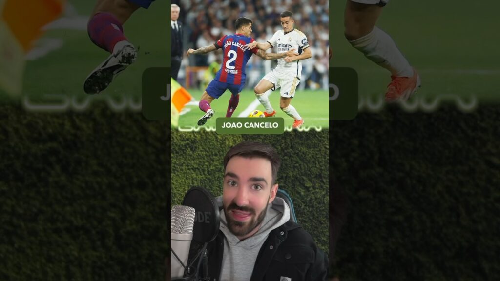 Este Joao cancelo es ANTICOMPETITIVO ⚠️ #fcbarcelona #barça #realmadrid #madridista