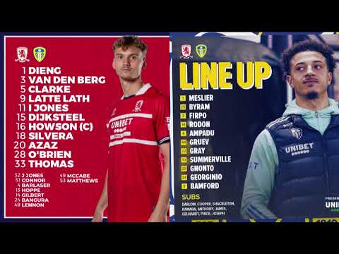 Middlesbrough VS Leeds United - EFL Championship 2023/24 - Talksport commentary