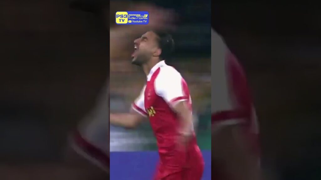 تک گل پرسپولیس به الدحیل توسط زاهدی
