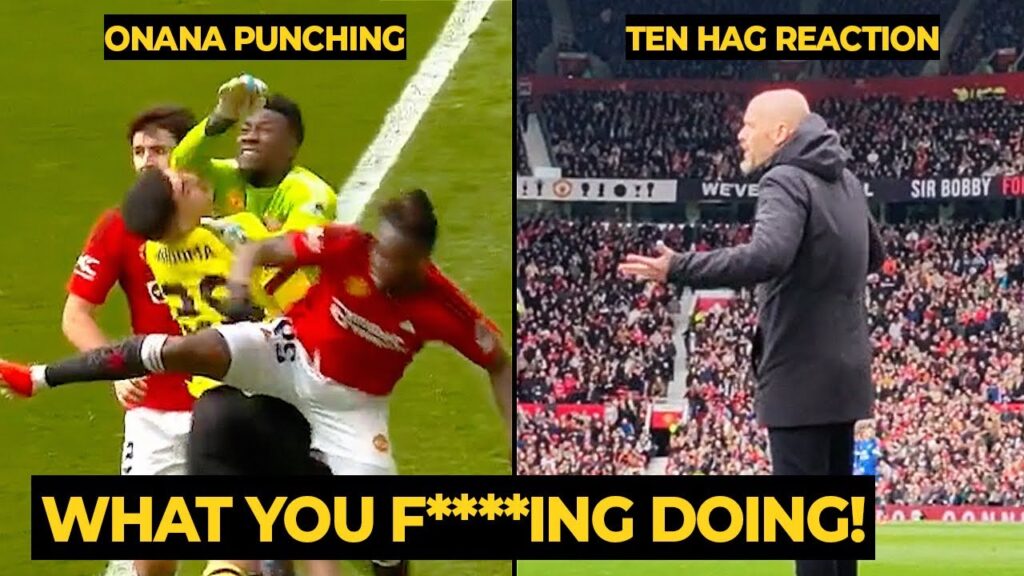 Ten Hag was FURIOUS after Andre Onana made mistakes to made penalty in last minutes | Man Utd News