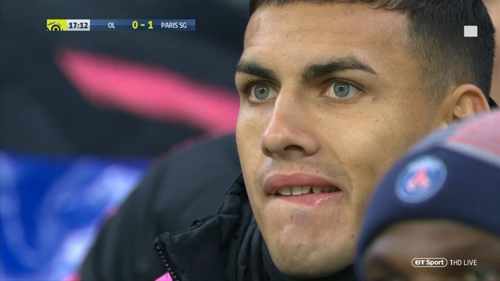 Leandro Paredes (debut) VS Olympique lyonnais 03-02-2019