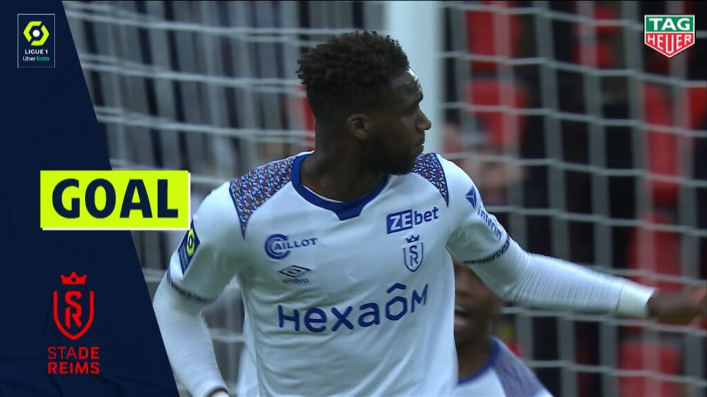 Goal Boulaye DIA (66' - STADE DE REIMS) STADE RENNAIS FC - STADE DE REIMS (2-2) 20/21