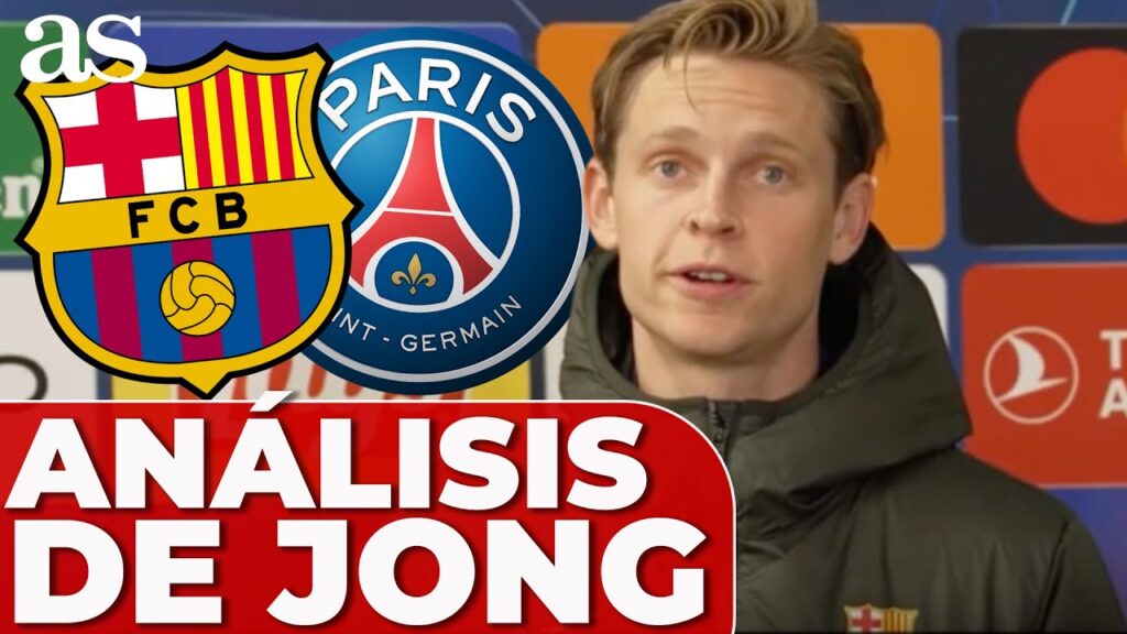 FRENKIE De Jong habla ante la prensa: FC BARCELONA 1 - PSG 4 | CHAMPIONS