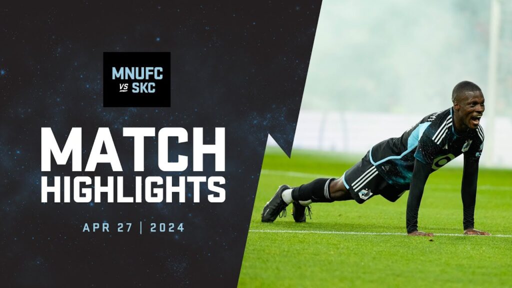 HIGHLIGHTS: Minnesota United vs. Sporting Kansas City | April 27, 2024