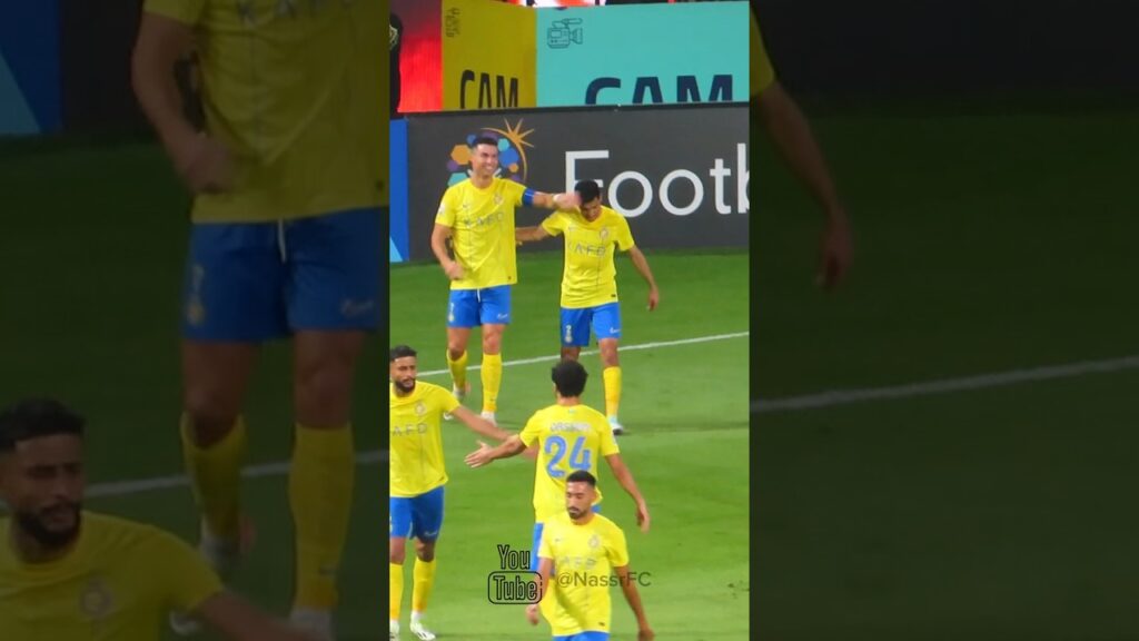 كريستيانو يشيد بسلطان الغنام #النصر_الدحيل #النصر