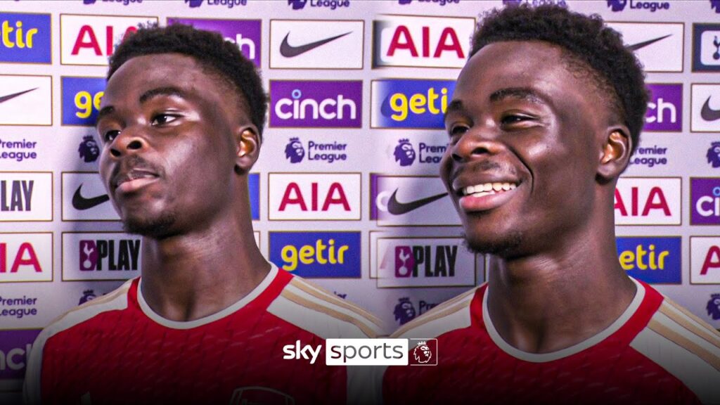 "We've learned our lesson from last year" 🥶 | Bukayo Saka after Arsenal's North London derby win