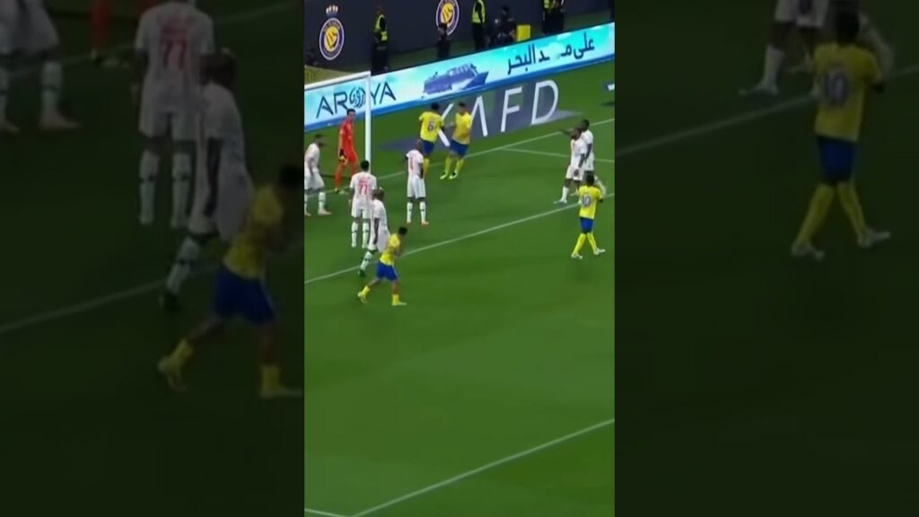 الهدف الثالث ل#النصر  عن طريق عبدالإله العمري