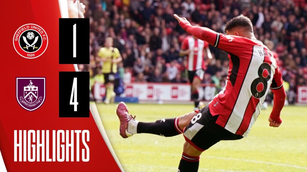 Sheffield United 1-4 Burnley | Premier League highlights