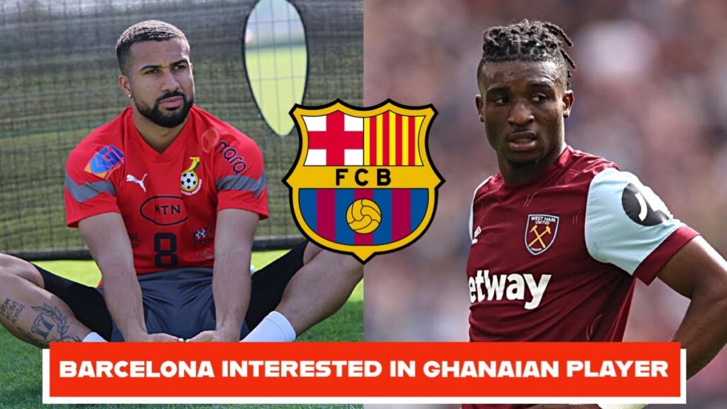 REPORTS🇬🇭 BARCELONA IN TALKS WITH GHANAIAN PLAYER, MOHAMMED KUDUS VS JORDAN AYEW | BLACK STARS🇬🇭