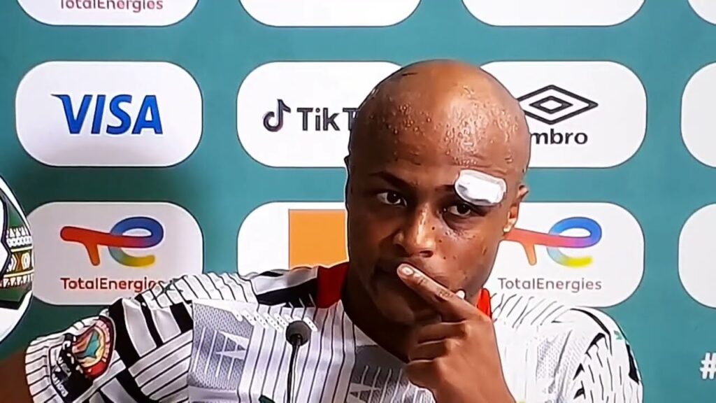 Full interview of Andre Ayew after the Gabon Vs Ghana 1-1 || Afcon2021 || Not Enough Black Stars.