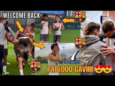 HE’S BACK 😍 PABLO GAVI BACK TO BARCELONA! FINALLY! YOU CAN CELEBRATE NOW! BARCELONA NEWS TODAY!