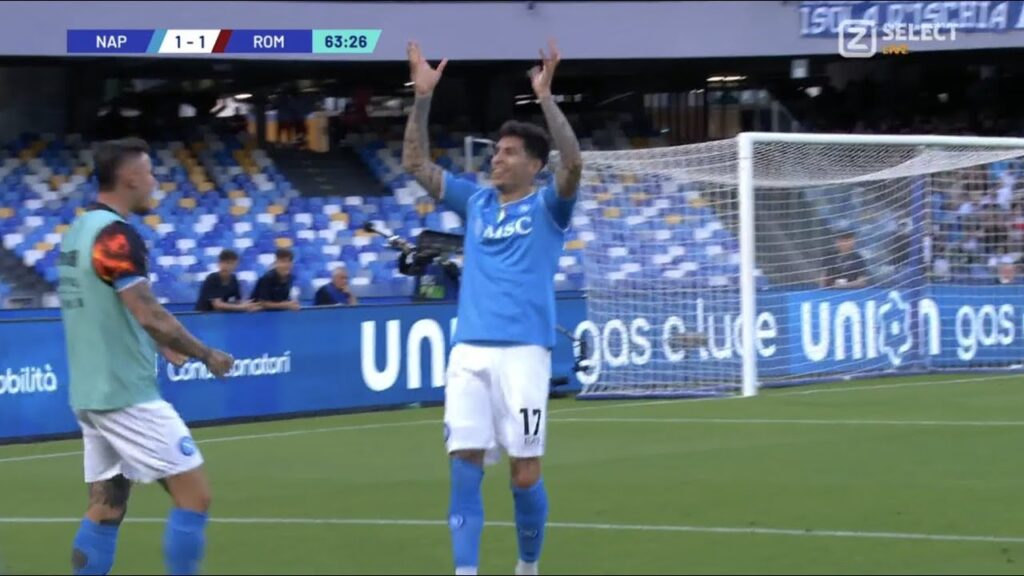 Mathías Olivera Goal | Mathías Olivera oggi | Napoli vs Roma 1-1 Highlights | Serie A 2023/24