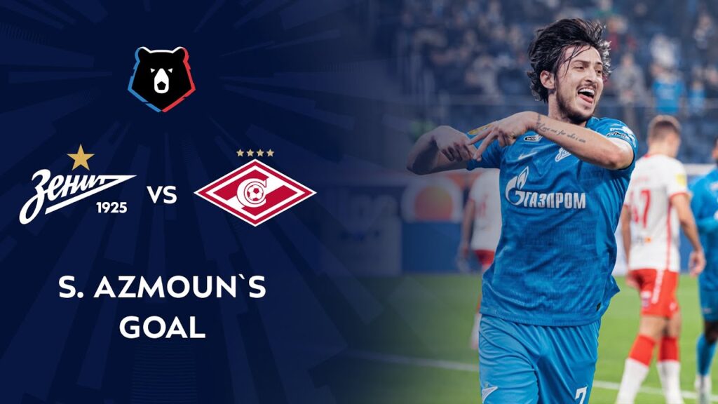 Azmoun`s goal in the match against Spartak