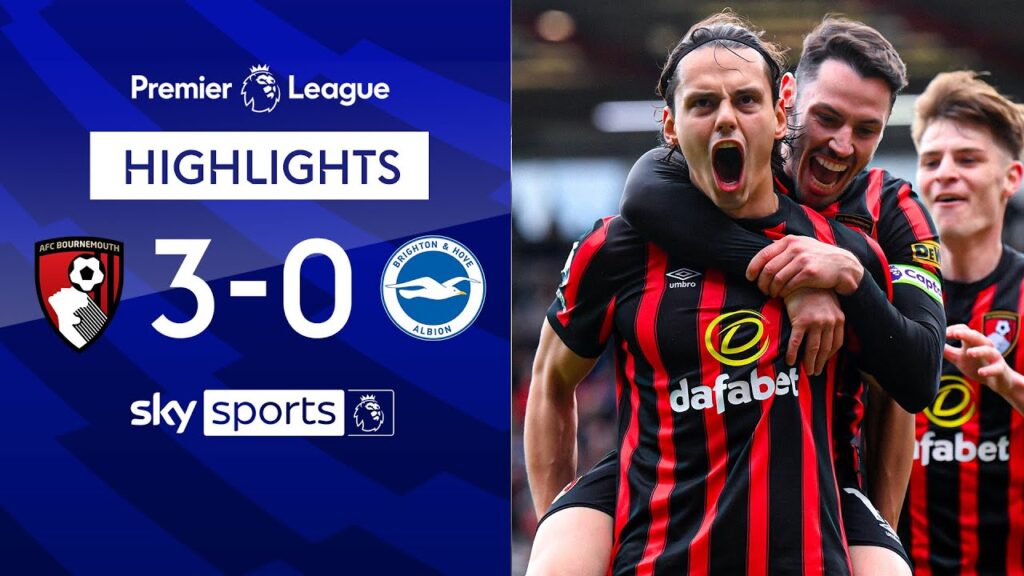 Cherries dominate Brighton in BIG win! 🔥 | Bournemouth 3-0 Brighton | Premier League Highlights