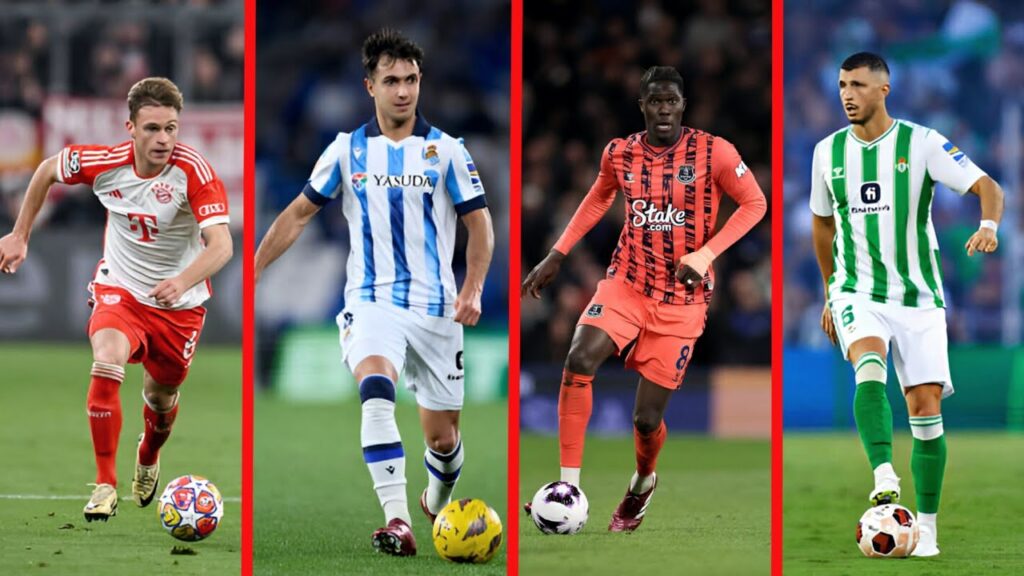 Guido Rodriguez, Martin Zubimendi, Joshua Kimmich & Amadou Onana - The Prefect PIVOT For Barca ?