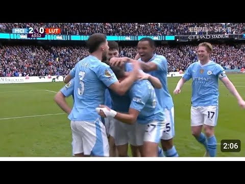 Mateo Kovačić Goal vs luton town | Manchester City vs Luton Town 2-0  Highlights  2024