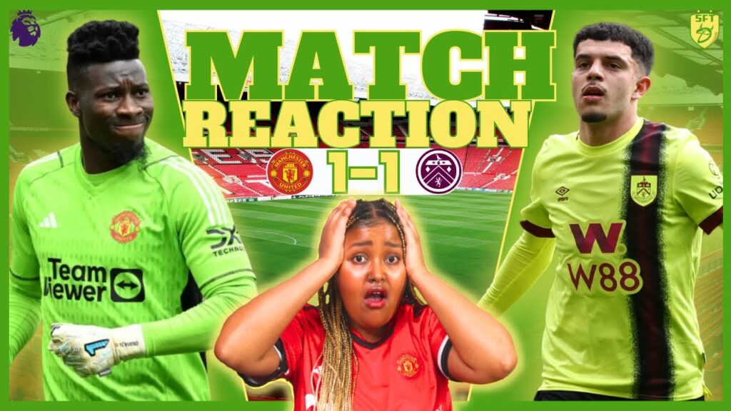 UTTER TRASH! MAN UTD 1-1 BURNLEY | LIVE MATCH REACTION | PREMIER LEAGUE UTTER TRASH! MAN UTD 1-1 BURNLEY | LIVE MATCH REACTION | PREMIER LEAGUE