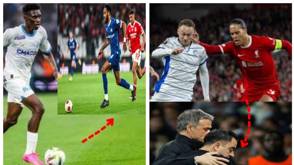 Sans Ismaila Sarr Marseille ne gère pas contre Benfica...Xavi pourrait rester ..Liverpool  Tombe..