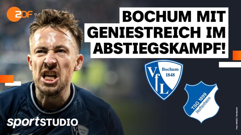 VfL Bochum – TSG Hoffenheim | Bundesliga, 31. Spieltag Saison 2023/24 | sportstudio