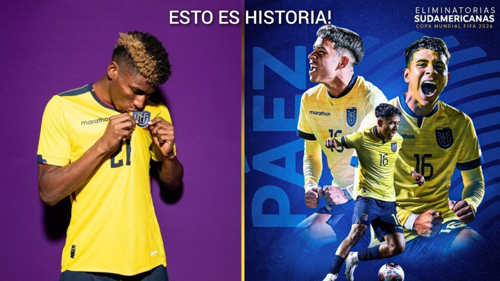 SORPRENDENTE, KEVIN RODRÍGUEZ ANOTA SU PRIMER GOL  Y KENDRY PÁEZ ANOTA SU PRIMER GOL CON 16 AÑOS 🇪🇨