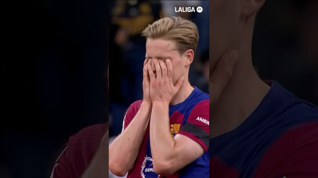 Get well soon, DE JONG! The VALUES of ELCLÁSICO 🤞❤️