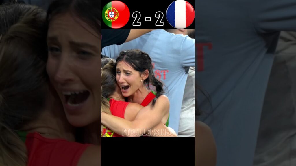 Portugal VS France 2020 Euro Benzema Mbappe🇫🇷 vs Ronaldo🇵🇹🔥 #youtube #shorts #football