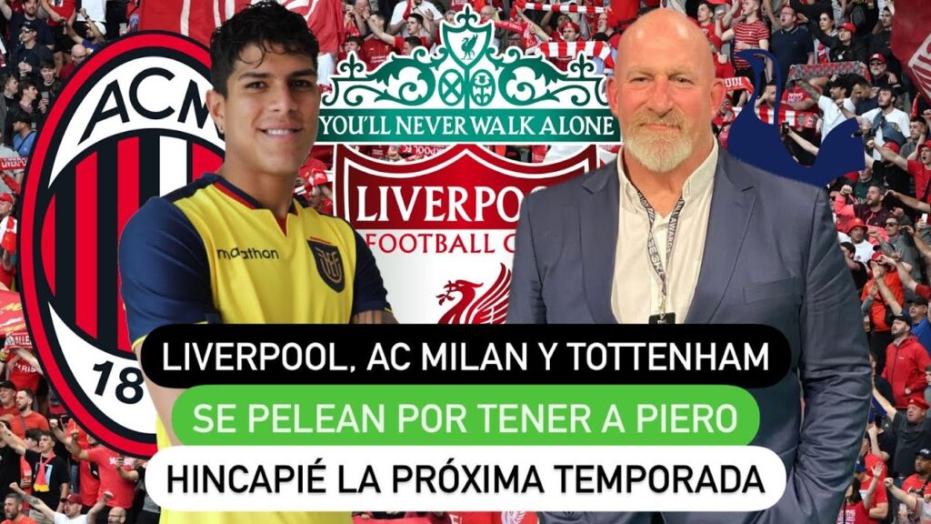Liverpool, AC Milan y Tottenham se pelean por tener a Piero Hincapié la próxima temporada