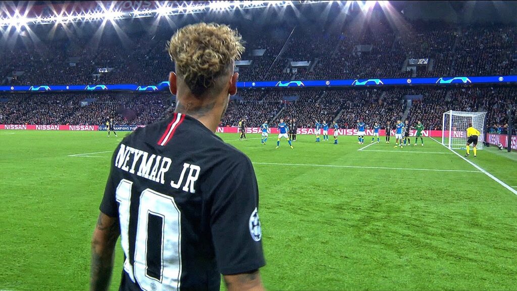Neymar Couldn't Stop Dribbling against Napoli | HD 1080i