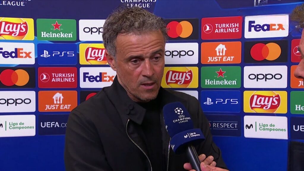 La reacción de LUIS ENRIQUE tras eliminar al FC BARCELONA de la Champions League